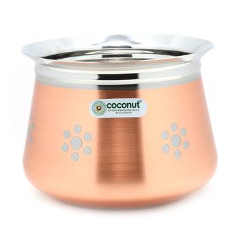 Coconut Stainless Steel - Cookware/Cosmos Handi Capacity - 2600 ML 1