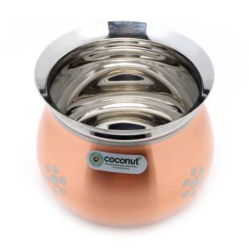 Coconut Stainless Steel - Cookware/Daisy  Handi Capacity - 2600 ML 2