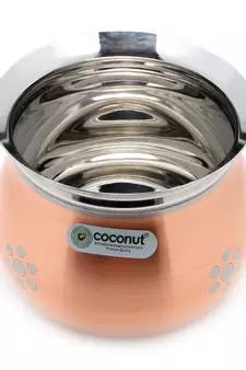 Coconut Stainless Steel - Cookware/Daisy  Handi Capacity - 2600 ML
