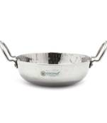 Coconut Stainless Steel Hammered Kadai/Cookware for Kithchen Essentials