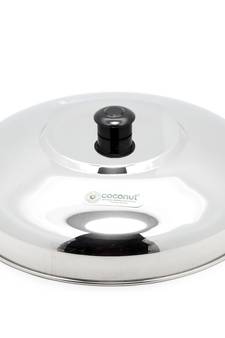 Coconut Stainless Steel Multipurpose Lid/Cover for Dosa, Utensils, Tawas Diameter - 26CM