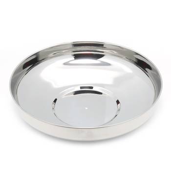 Coconut Stainless Steel Multipurpose Lid/Cover for Dosa, Utensils, Tawas Diameter - 26CM 3