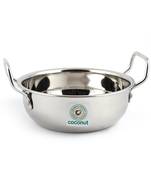 Coconut Stainless Steel Plain Kadai/Cookware For Kithchen Essentials 3000 ML