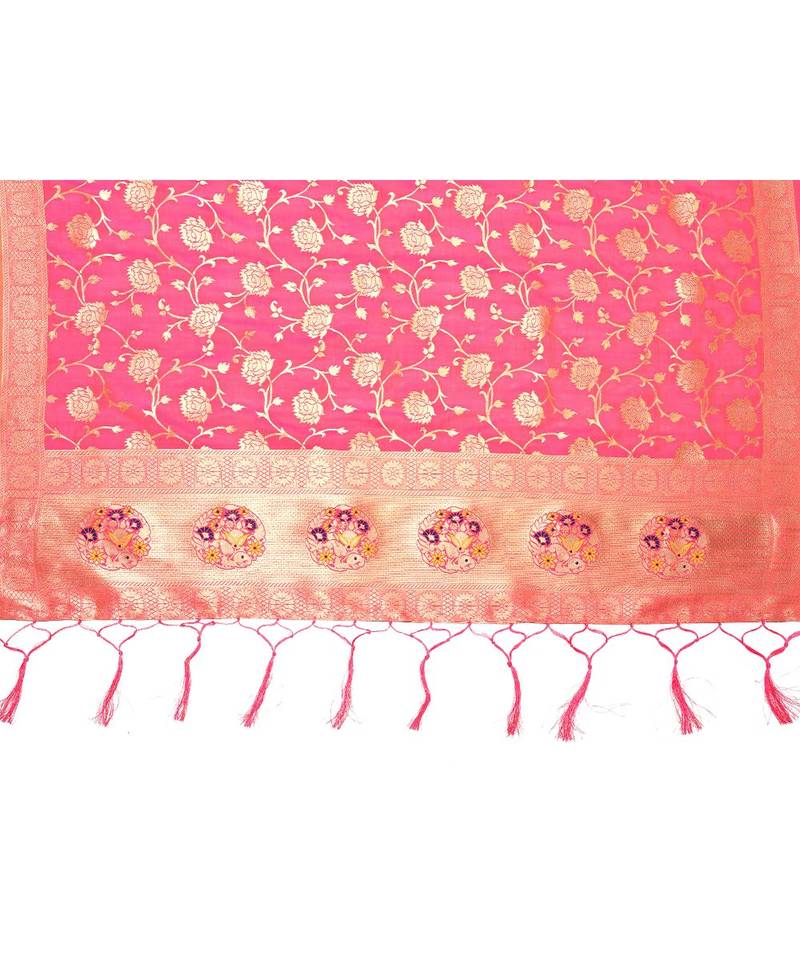 multicolor art silk ethnic lehengas