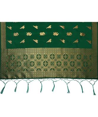 multicolor art silk ethnic lehengas 4