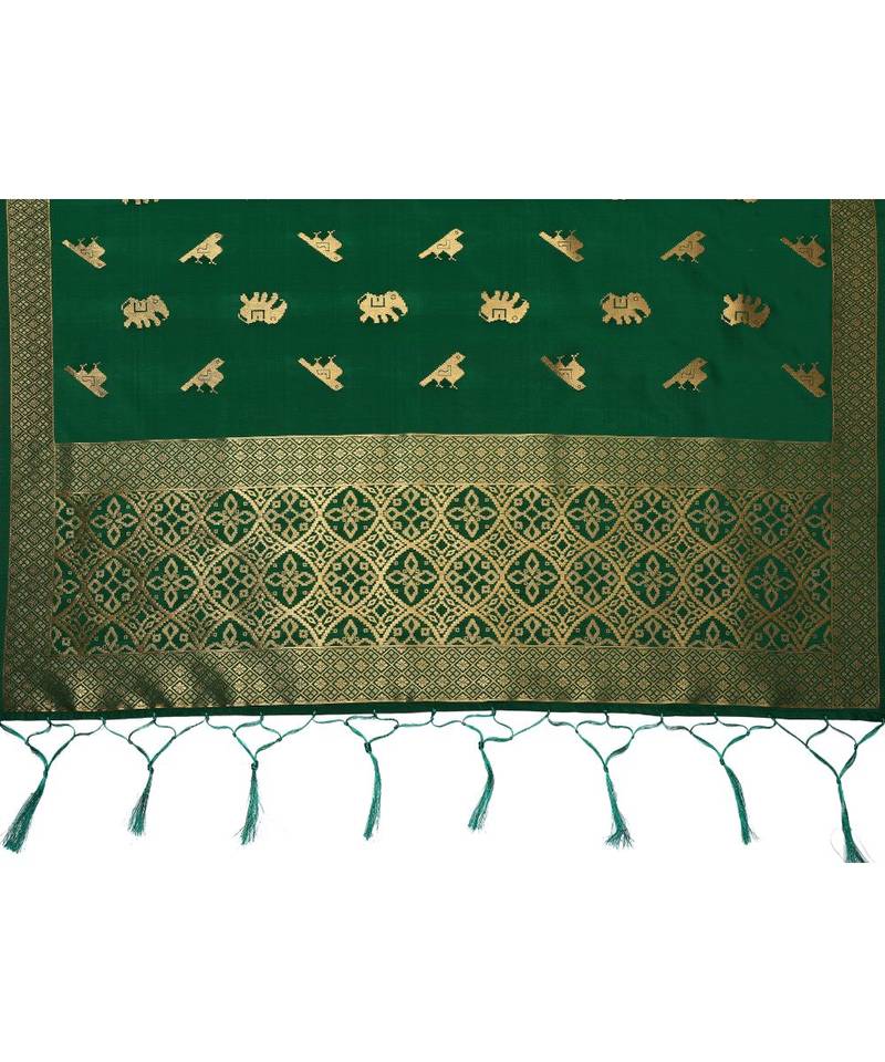 multicolor art silk ethnic lehengas