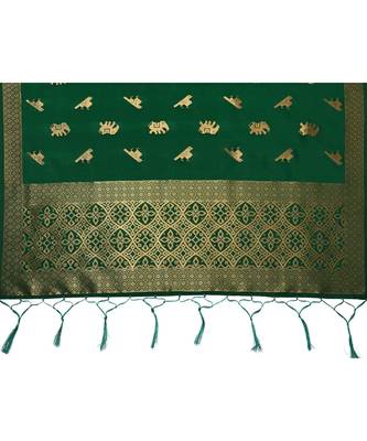 multicolor art silk ethnic lehengas 4