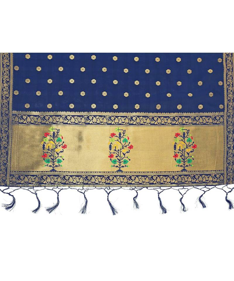 multicolor art silk ethnic lehengas