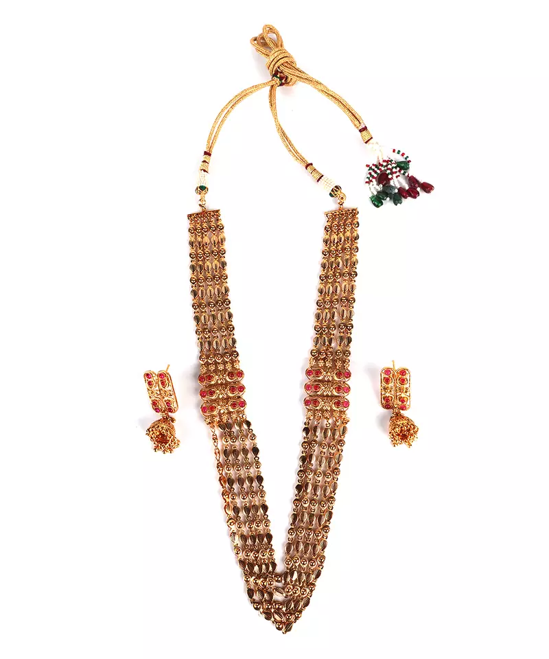 Gold necklace-sets