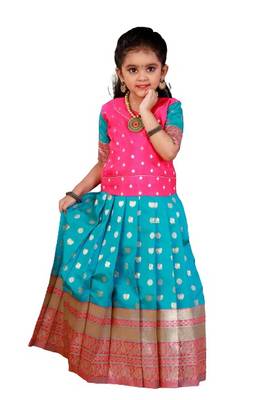 Shivangi Lotus pond pavadai sattai  AM66RBU 1