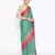 green Silk Blend Banarasi Satan Border saree