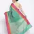 green Silk Blend Banarasi Satan Border saree