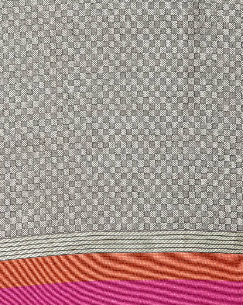 black Silk Blend Banarasi Satan Border saree