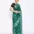 green Oraganza Silk Banarasi Rupa  Zari Booti  Saree