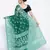 green Oraganza Silk Banarasi Rupa  Zari Booti  Saree