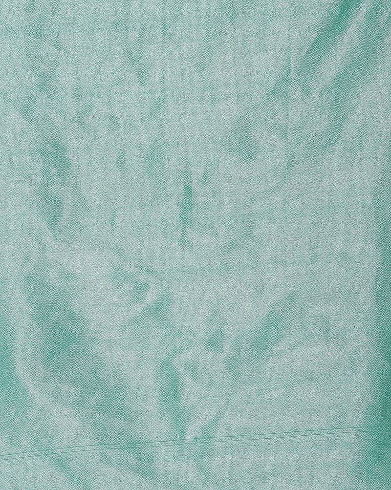 green Oraganza Silk Banarasi Rupa  Zari Booti  Saree