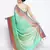 green Kataan Silk Banarasi Meena Booti Saree