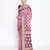 purple Banarasi Cotton Silk  Bandhej Saree