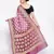 purple Banarasi Cotton Silk  Bandhej Saree