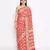 red Banarasi Cotton Silk  Bandhej Saree
