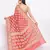 red Banarasi Cotton Silk  Bandhej Saree