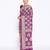 purple Banarasi Cotton Silk  Bandhej Saree