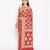 red Banarasi Cotton Silk  Bandhej Saree