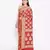 red Banarasi Cotton Silk  Bandhej Saree