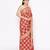 red Banarasi Cotton Silk  Bandhej Saree