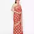 red Banarasi Cotton Silk  Bandhej Saree
