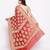 red Banarasi Cotton Silk  Bandhej Saree