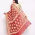 red Banarasi Cotton Silk  Bandhej Saree