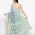grey Banarasi Cotton Silk  Bandhej Saree