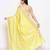 yellow Dupion Silk Banarasi Meena Jaal Saree