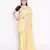 yellow Dupion Silk Banarasi Meena Jaal Saree