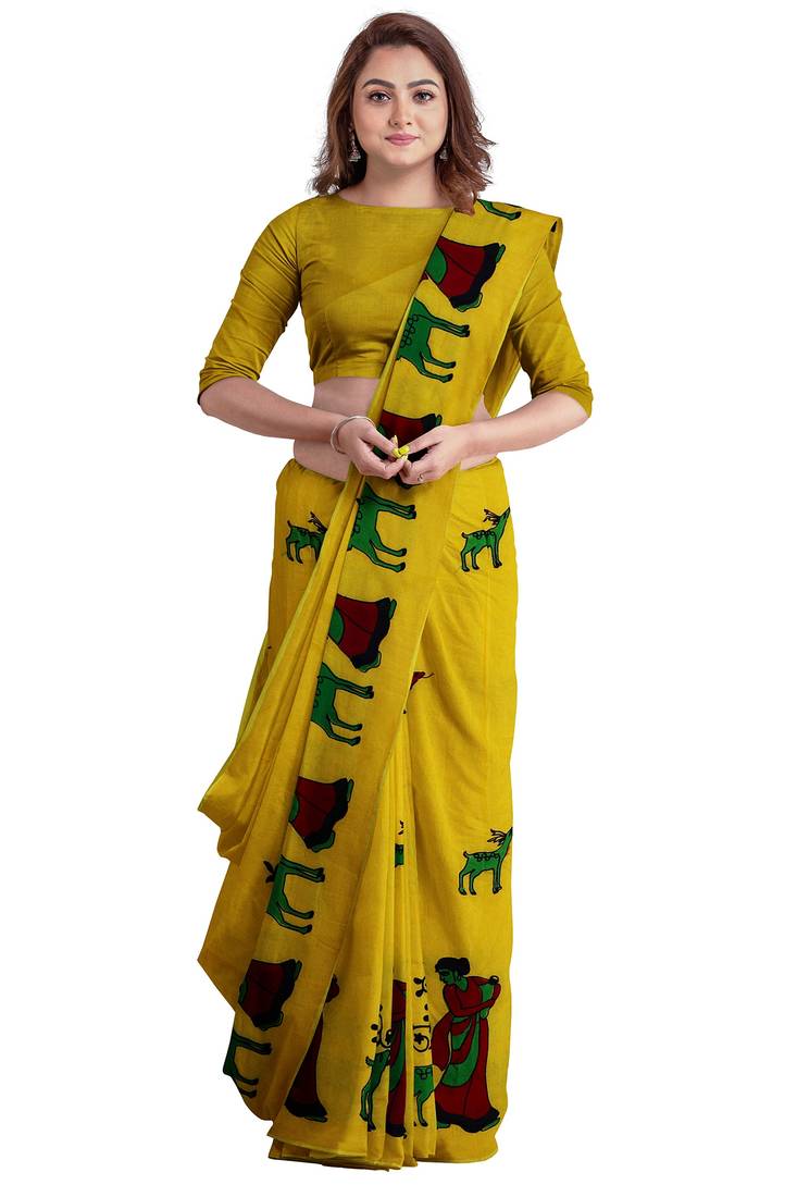 Pure cotton embroidery saree  anik saree  3523649