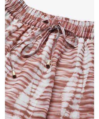 Rust Tie & Dye Maxi Skirt 5