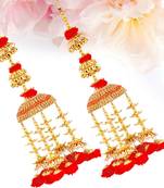 Red cubic zirconia bracelets