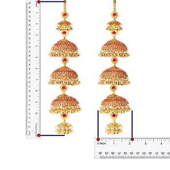 Red cubic zirconia bracelets 4