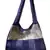 Luscious Blue Colour Sequined Jhola Bag