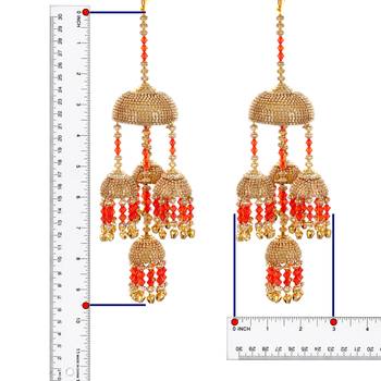 Red cubic zirconia bracelets 4