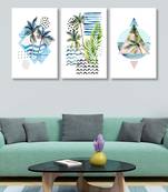 999store Blue Canvas paintings