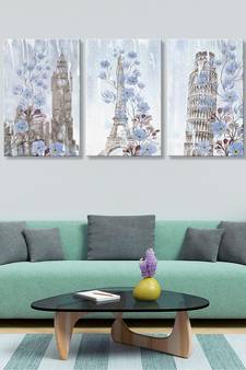 999store Grey Canvas paintings