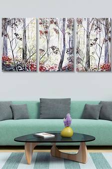 999store Grey Canvas paintings