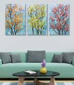 999store Blue Canvas paintings