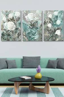 999store Grey Canvas paintings