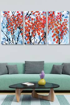 999store Blue Canvas paintings