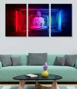 999store Blue Canvas paintings