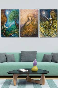 999store Multicolor Canvas paintings
