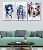 999store White Canvas paintings